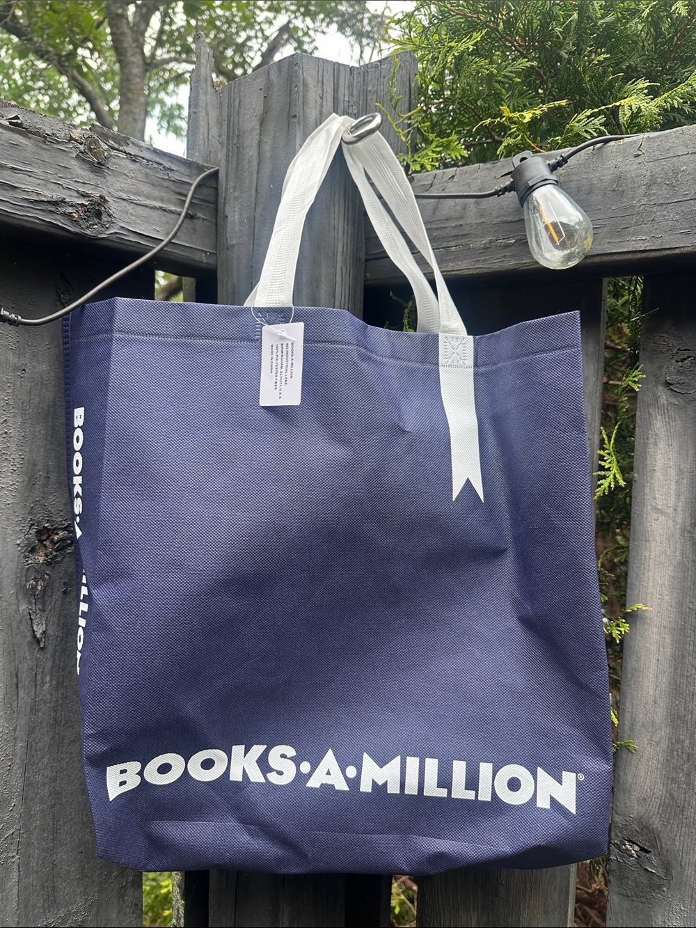 Navy Reusable Tote Bag